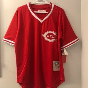 MLB Mitchell&Ness Cincinnati Reds Pete Rose Jersey